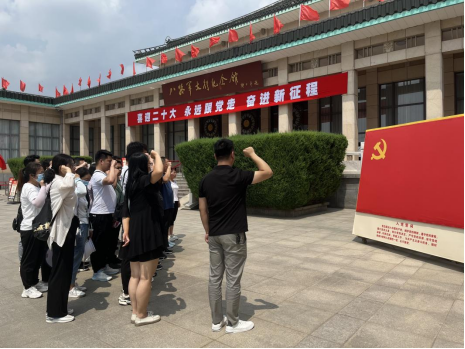 鹤壁市天伦燃气党支部开展红色主题教育活动(图1)