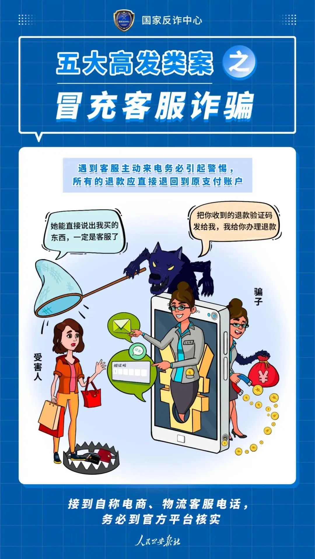图说电信网络诈骗五大高发类案(图5)
